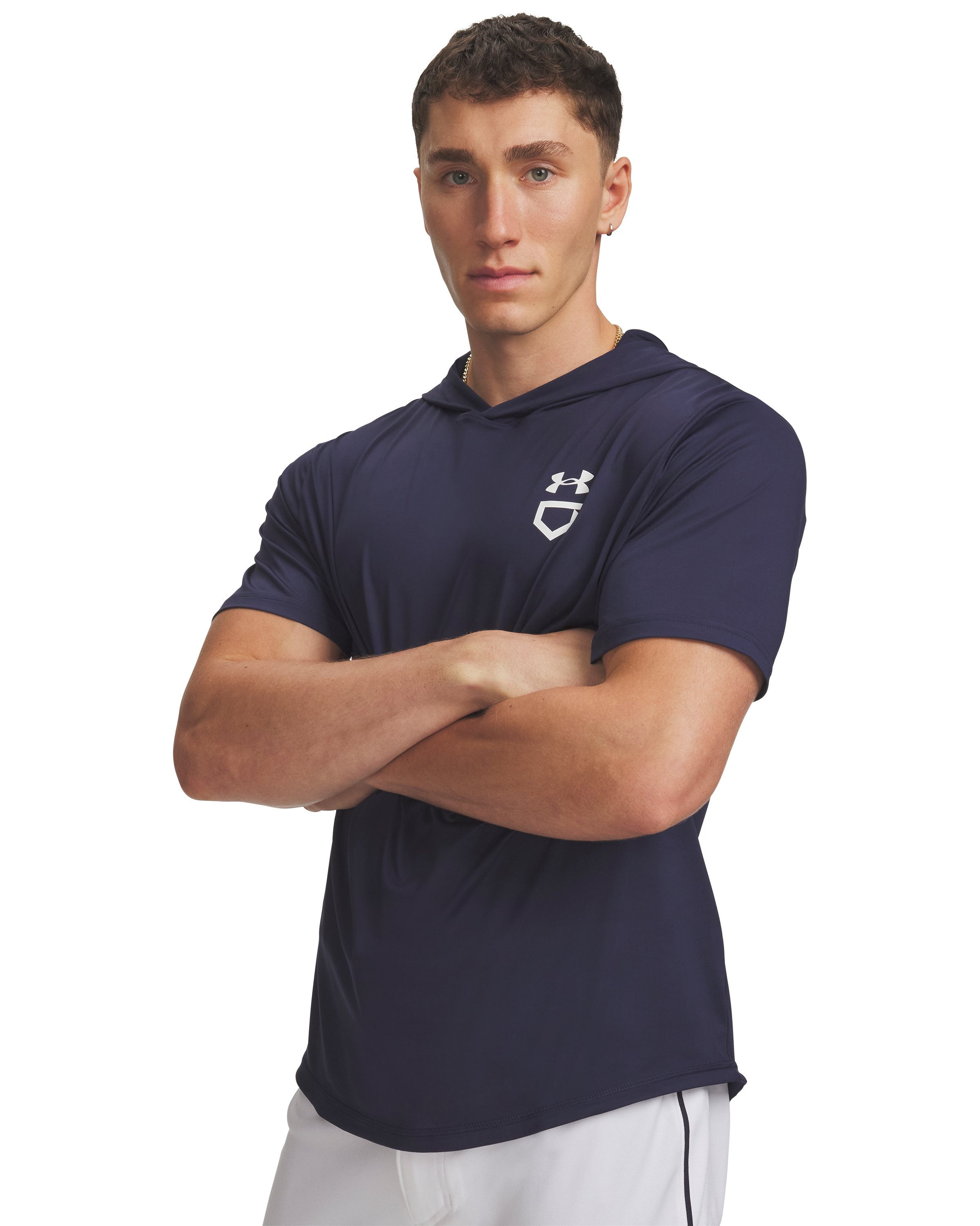 UA Utility Lightweight Men's Short Sleeve Hoodie, custom hoodie or sweatshirt with logo imprint 2