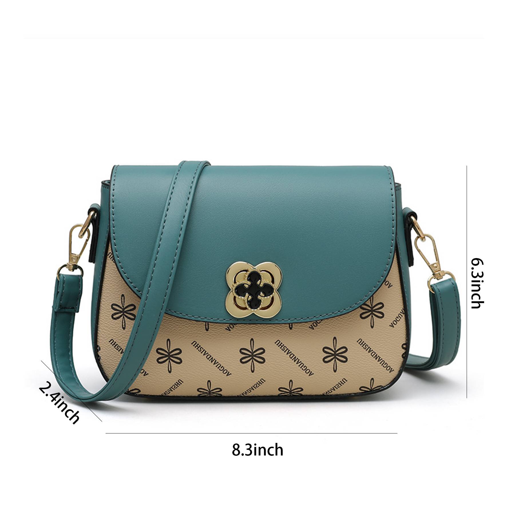Pu Leather mini waterproof printed mobile Cross-body Bag 12