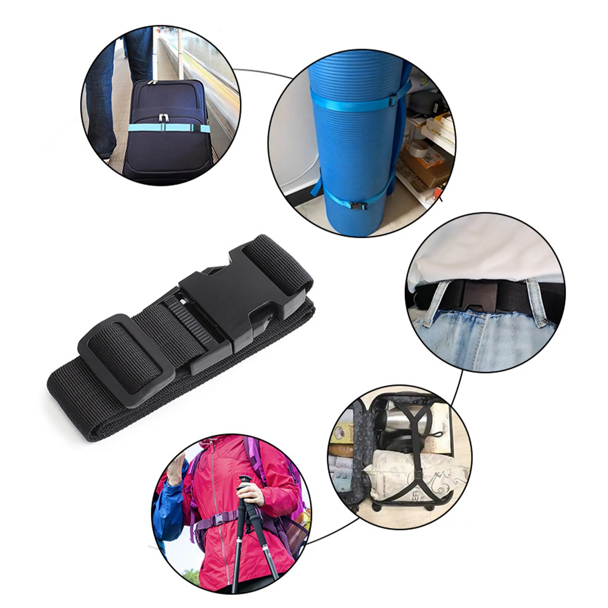 Luggage Strap Suitcase Belt Travel Accessories 3