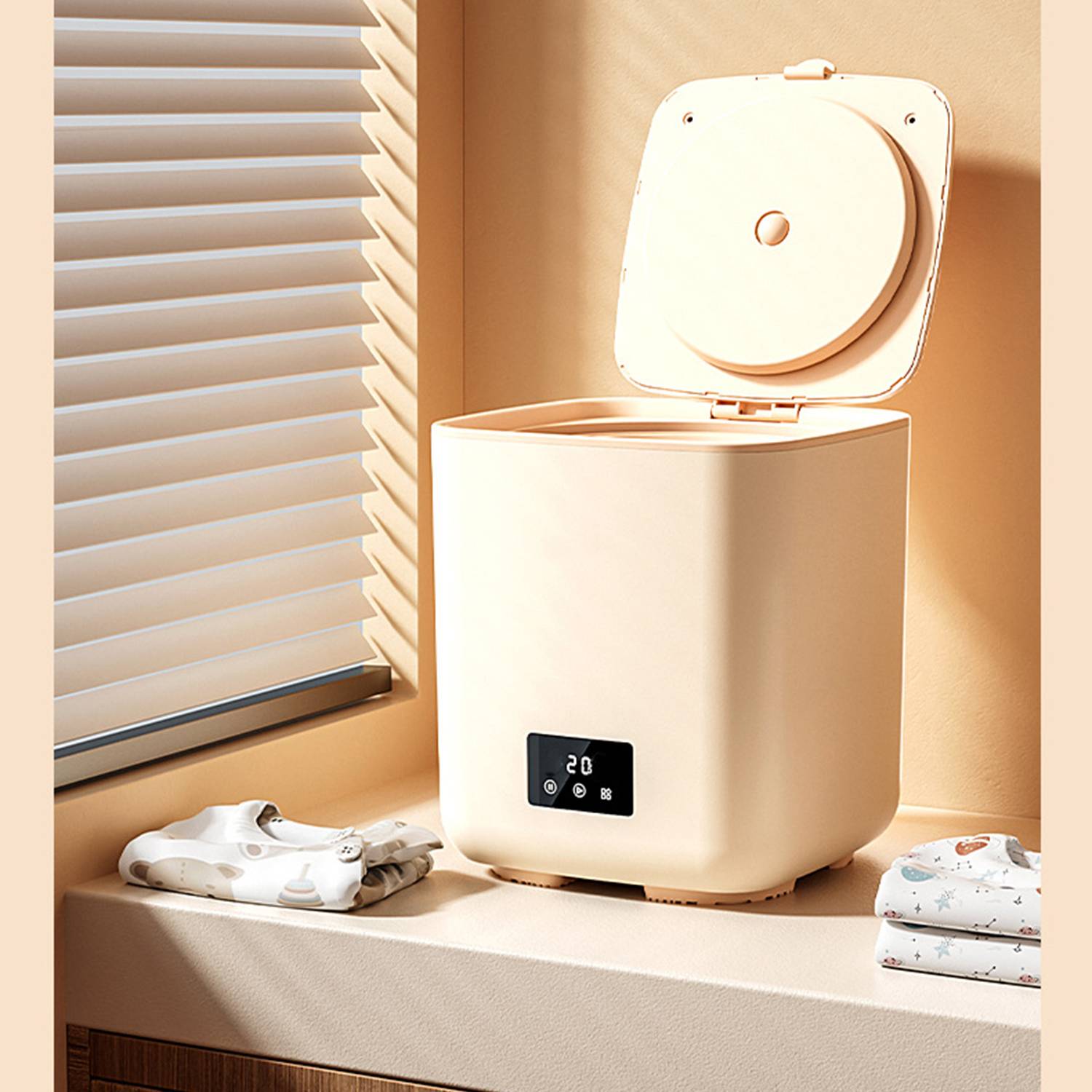 Portable Mini Fully Automatic Washing Machine 2