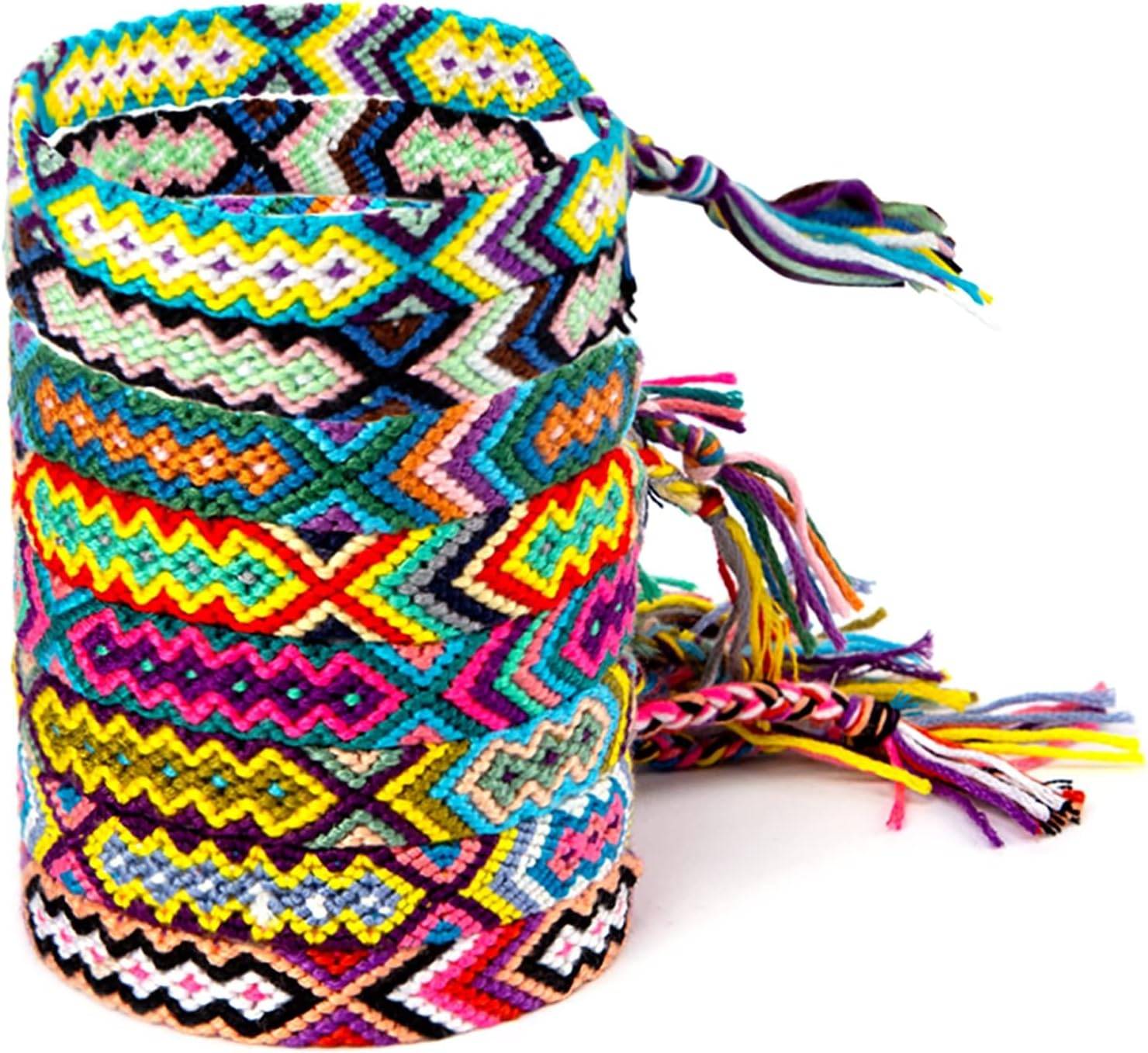 Bohemian Colored Woven Bracelet 2