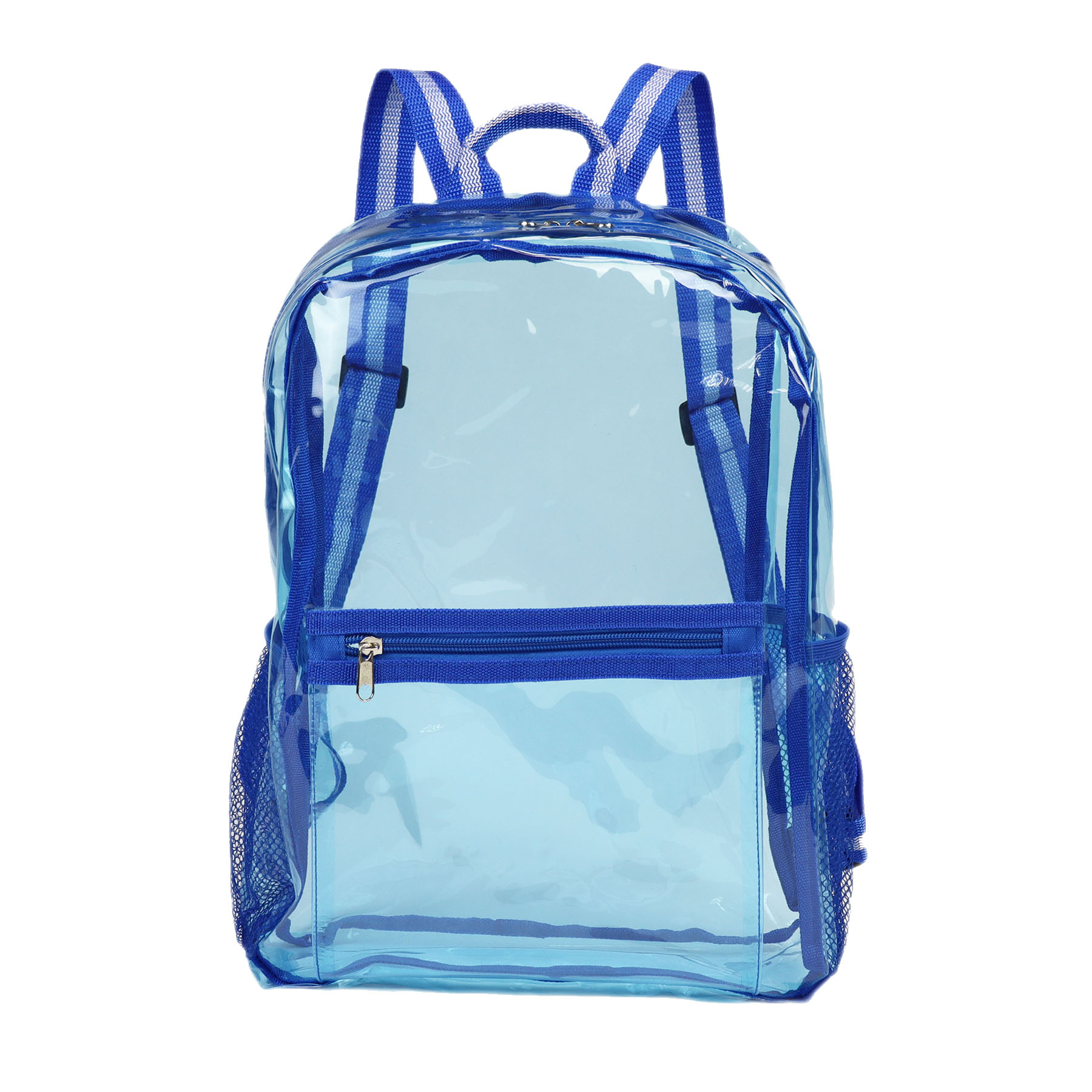 Clear Zipper Backpack with Front Pocket 5