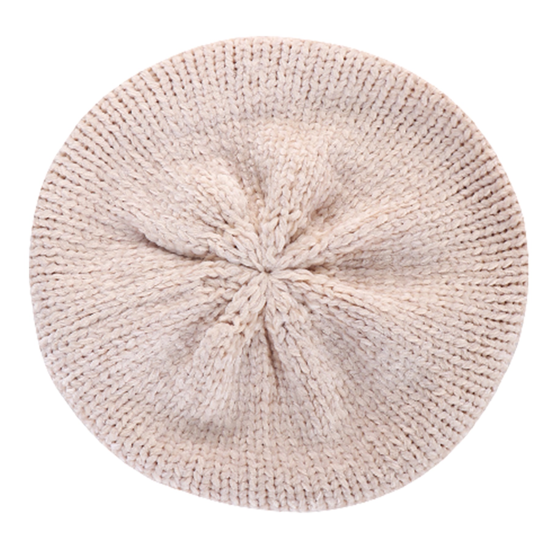 Knitted Beret Hat 7
