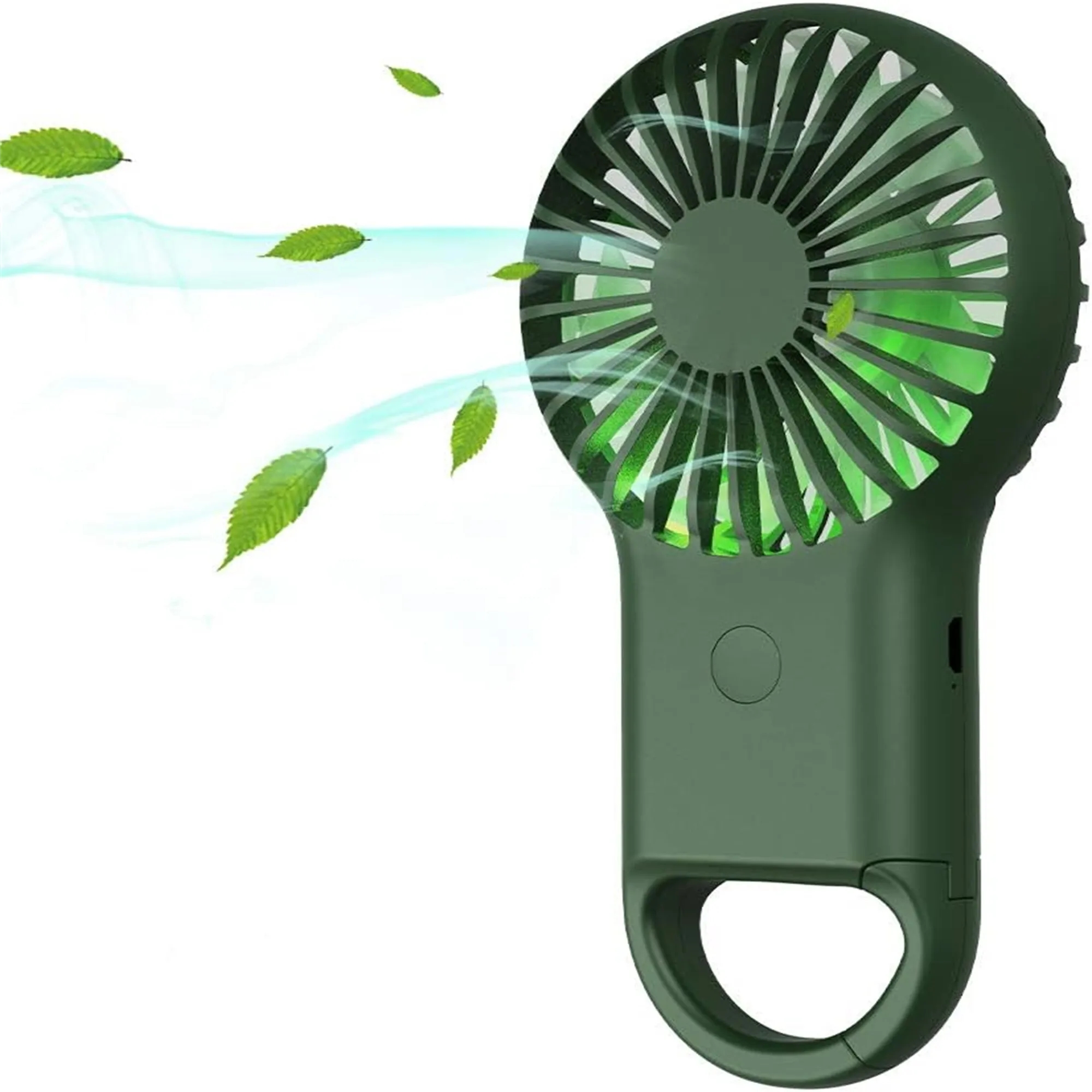 Mini USB Rechargeable LED Light Fan 5