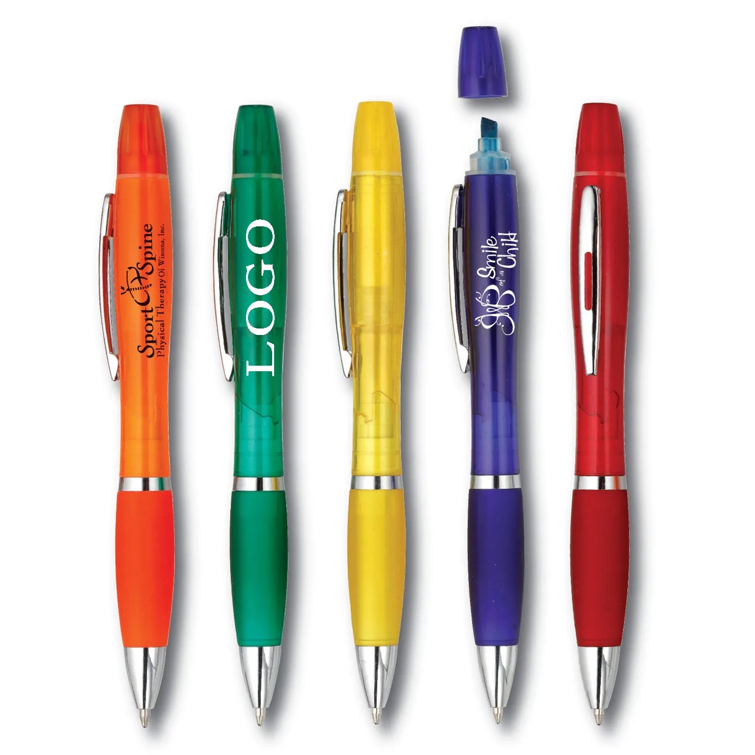 Solid Highlighter Pen Combo 6