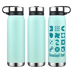 Turin 20 oz Vacuum Insulated Bottle with Twist Cap 21