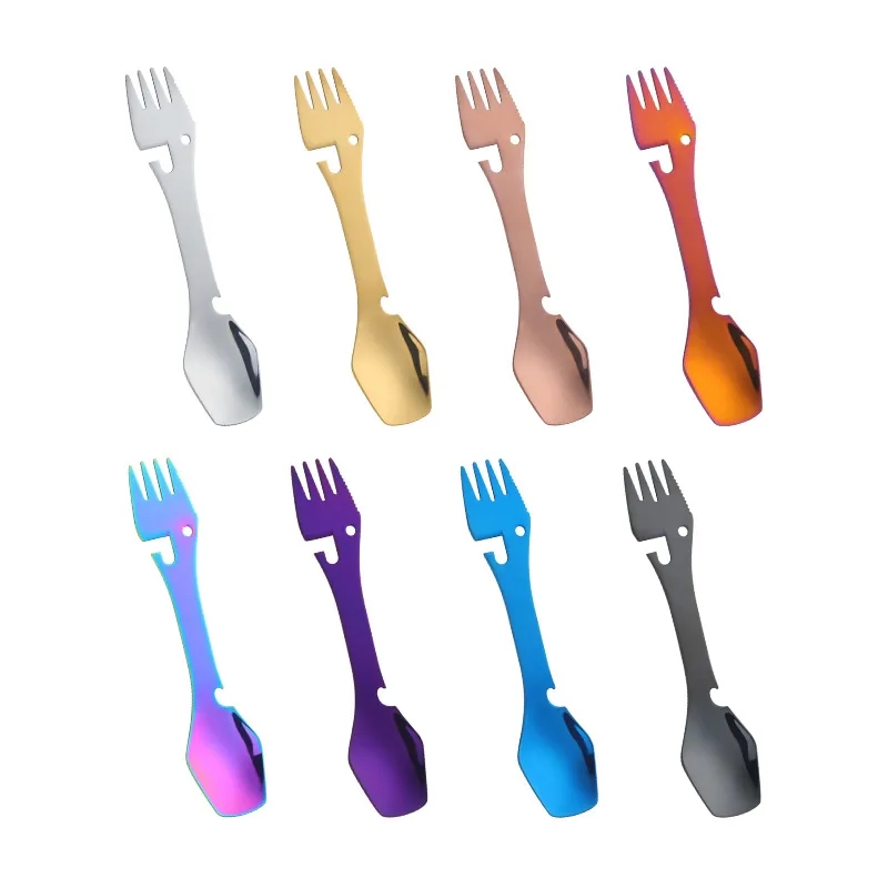 Camping Fork & Spoon - 5 in 1 Multi-function 3
