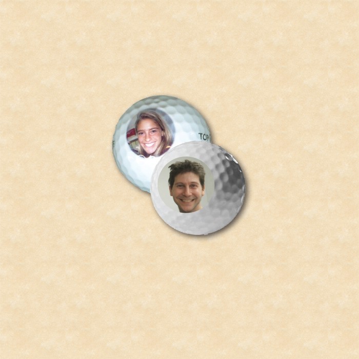 Plain White Golf Ball 1