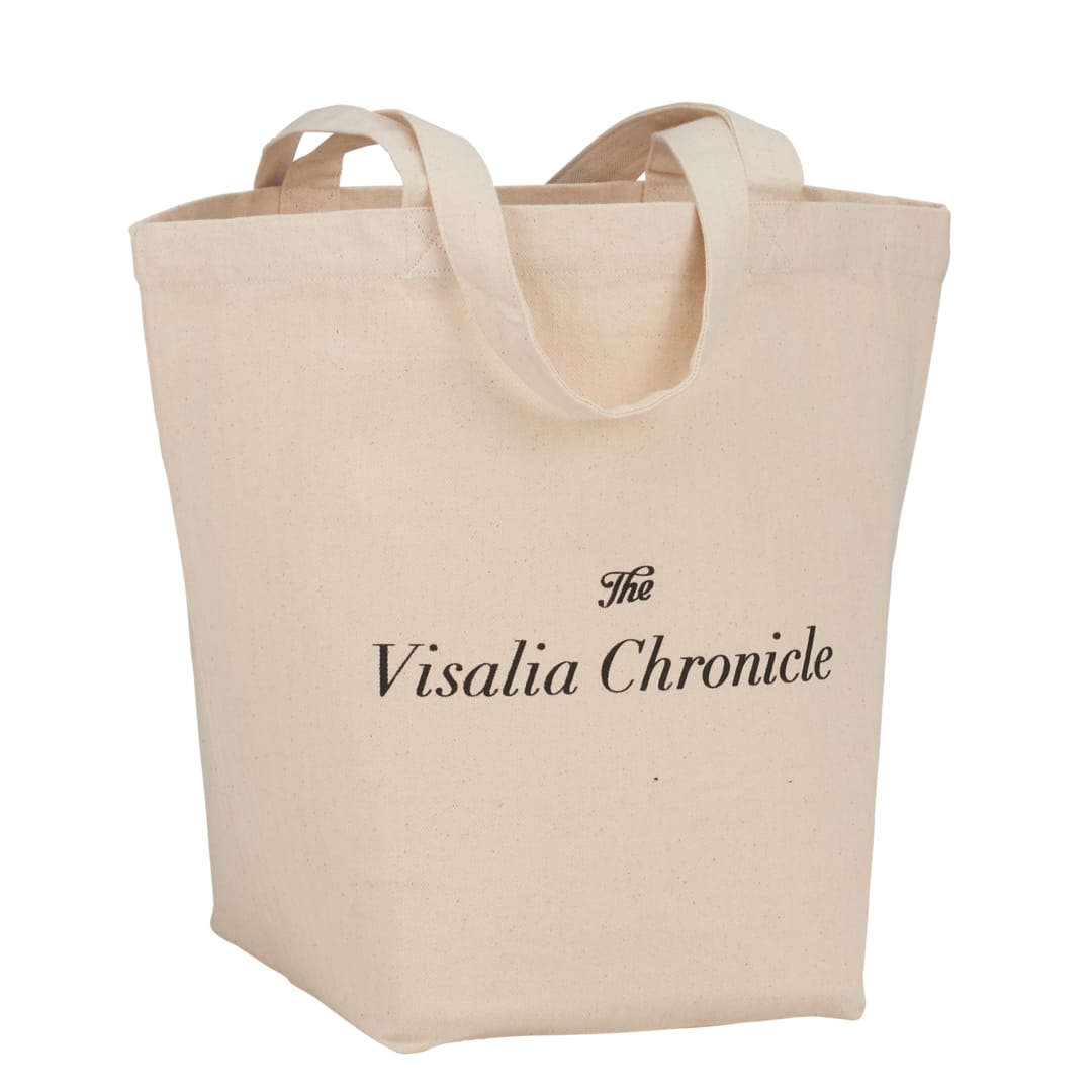 Herringbone 7oz Cotton Canvas Grocery Tote 12