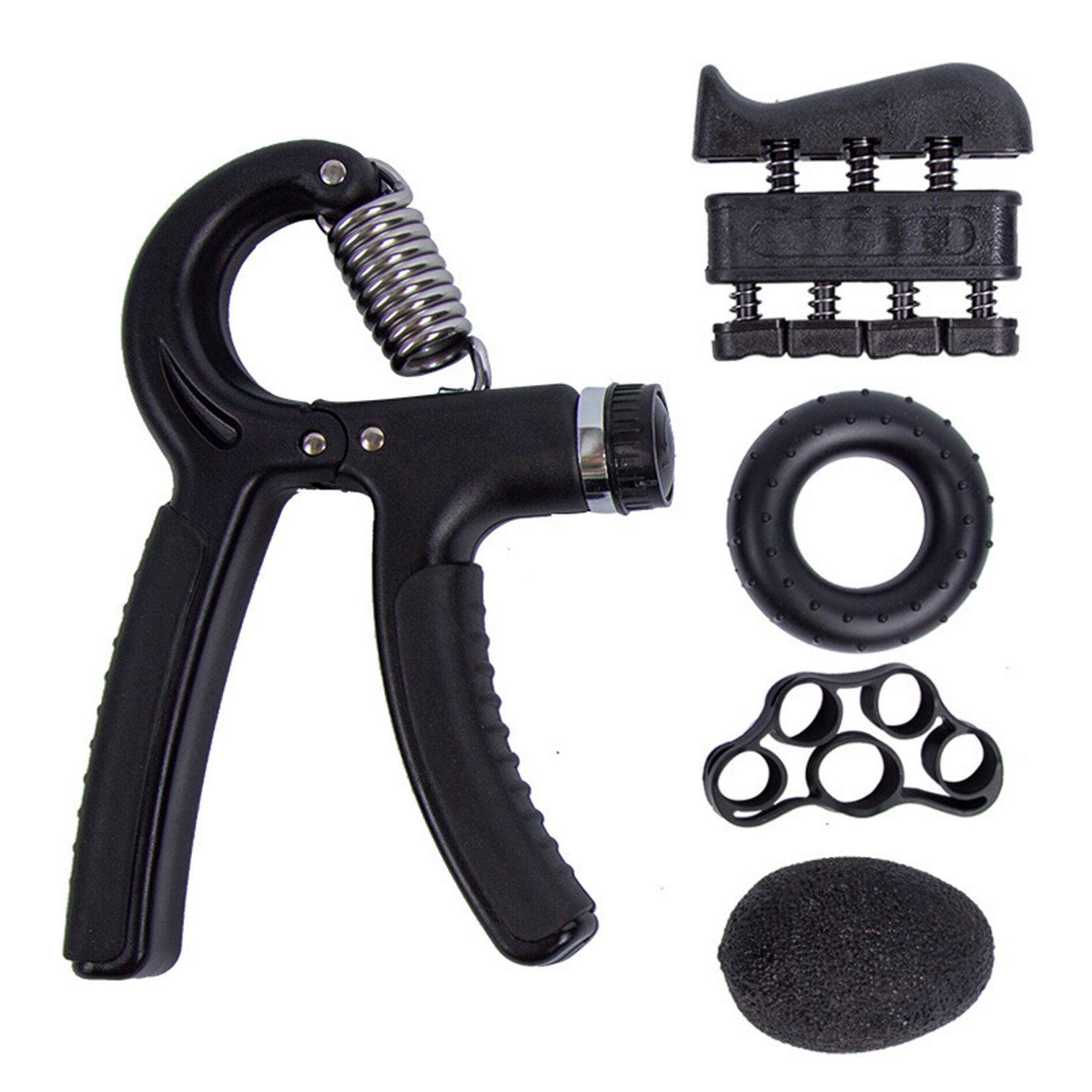 Hand Grip Strengthener Set with Counter 4
