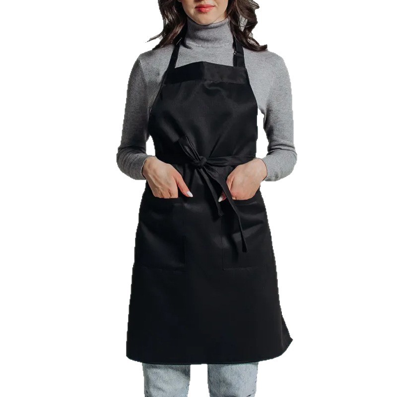 Adjustable Bib Apron with Long Ties 13