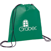 Evergreen Non-Woven Drawstring Bag 66