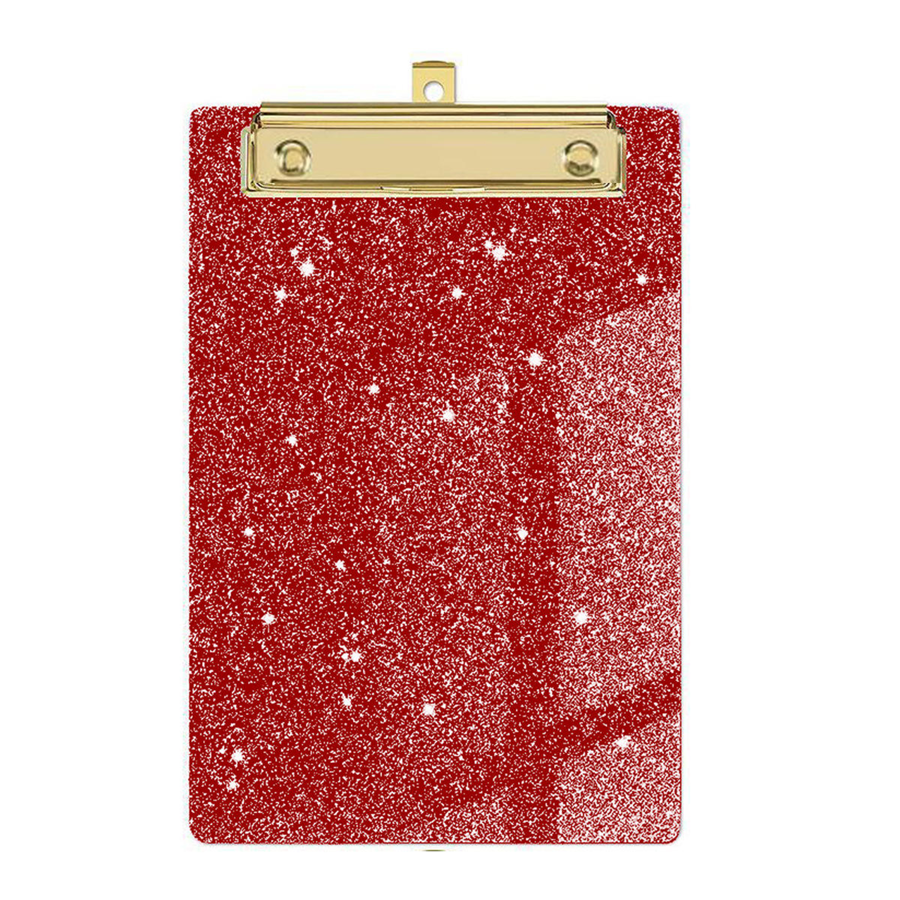 Plastic Clear Glitter Clipboard 13