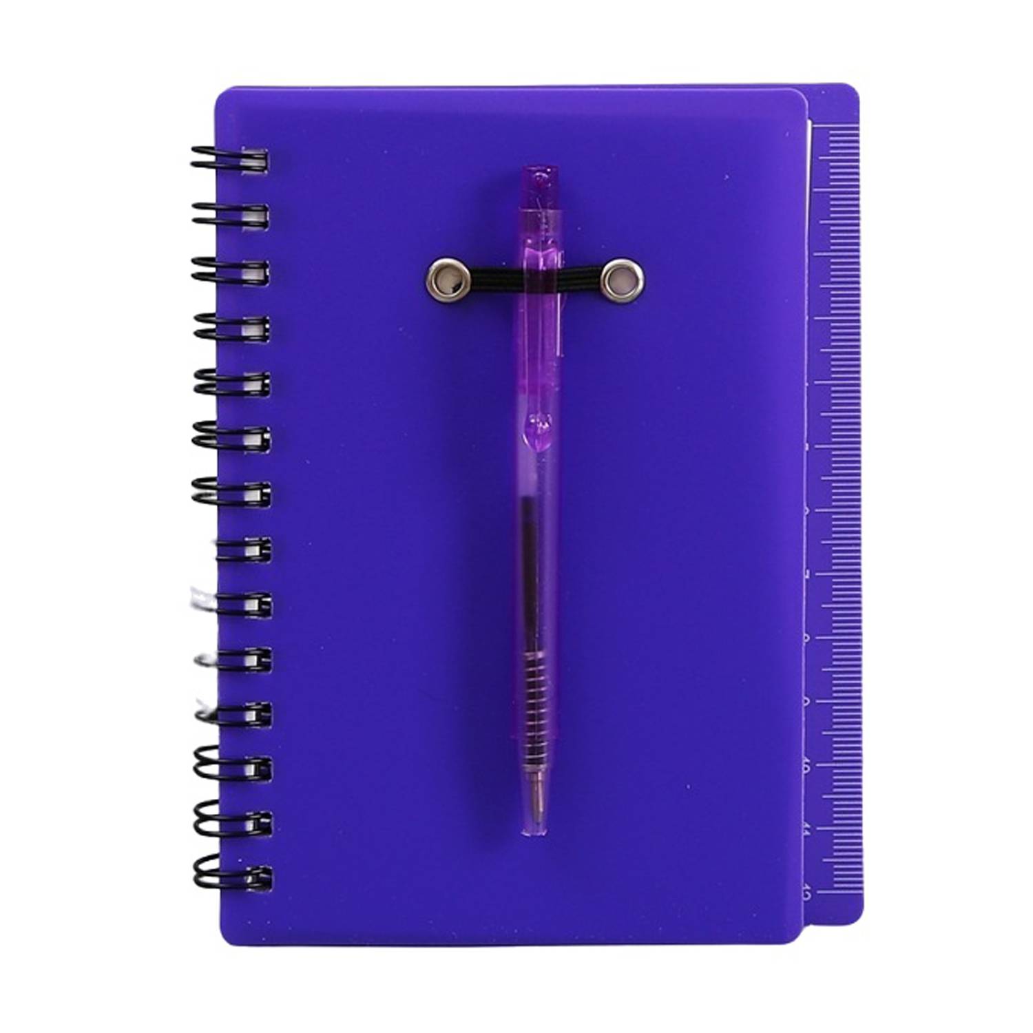 Soft PP Cover Spiral Business Notebook w/ Pen 5