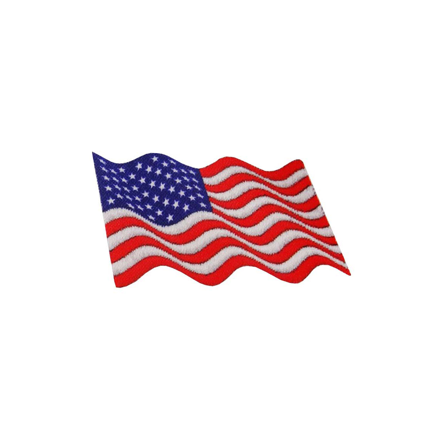 USA - American Waving Flag DigiPrint Patch - 1 7/8" x 1" - DAF-5 1