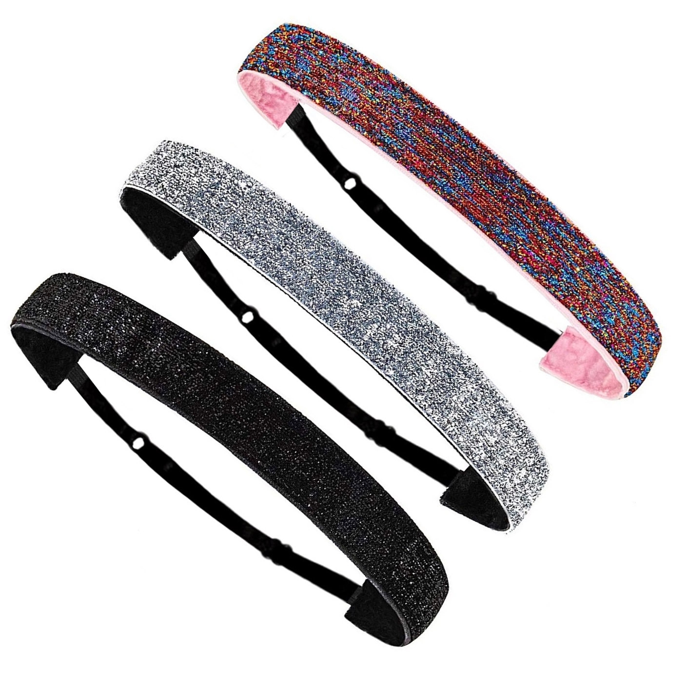 Elastic Glitter Headbands 6