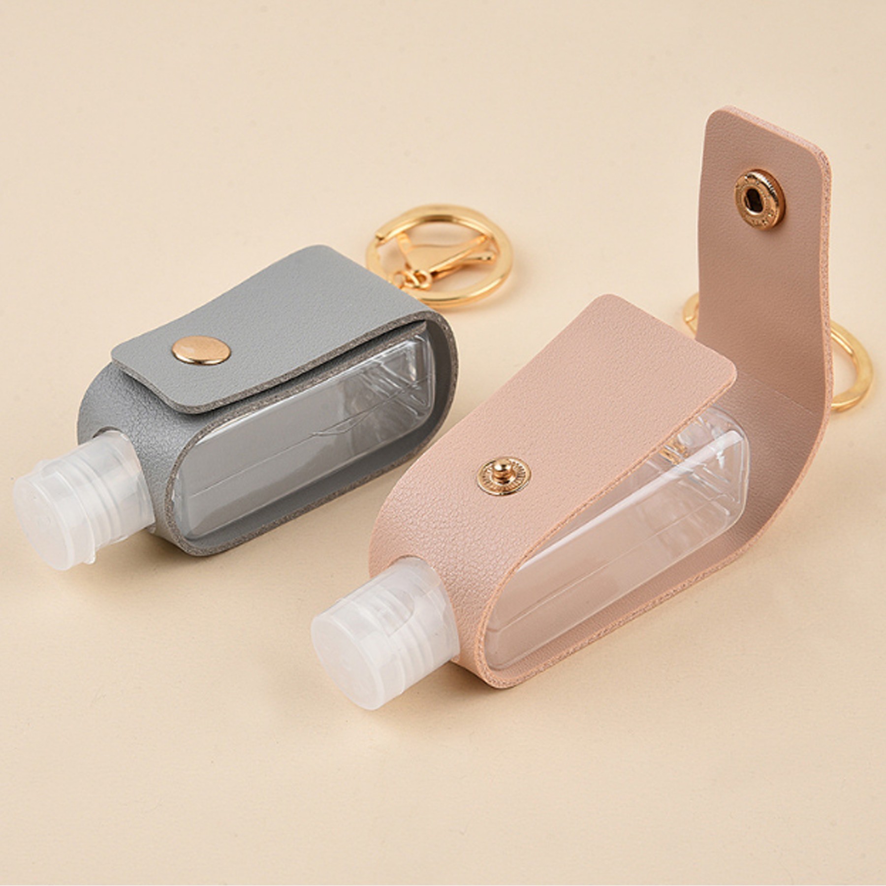 Hand Sanitizer Bottle Holder Keychain 7