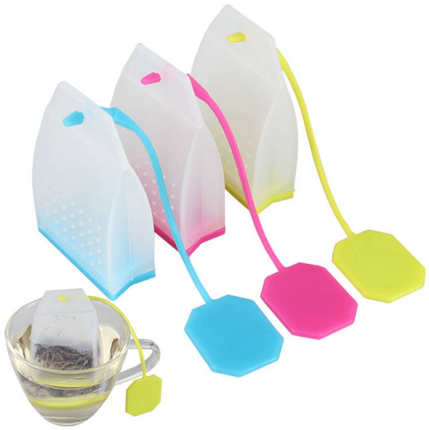 Silicone Loose Leaf Tea Filter Infuser Bag 3