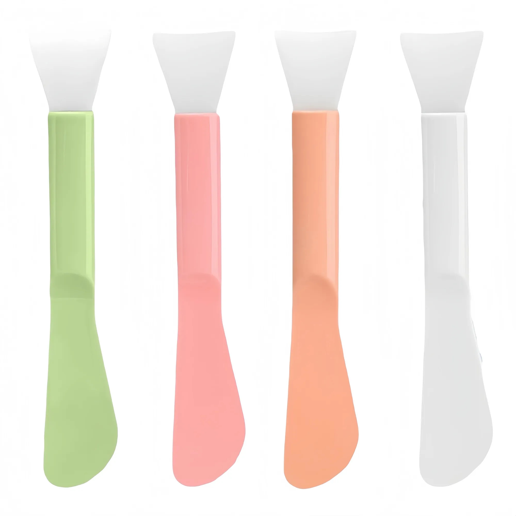 Dual Ended Facial Mask Brush Applicator With Spatula 4