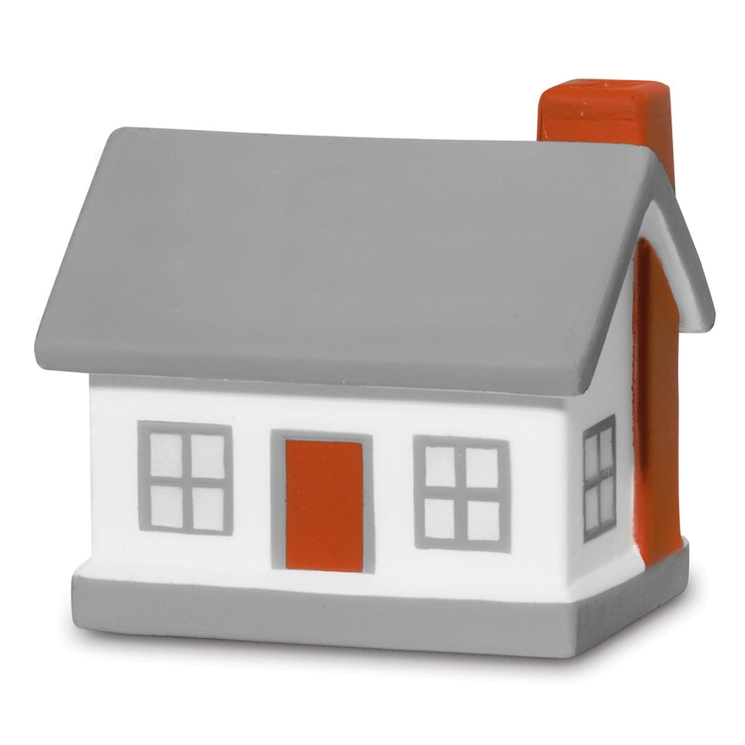 White, Gray And Red Home Stress Shape 2