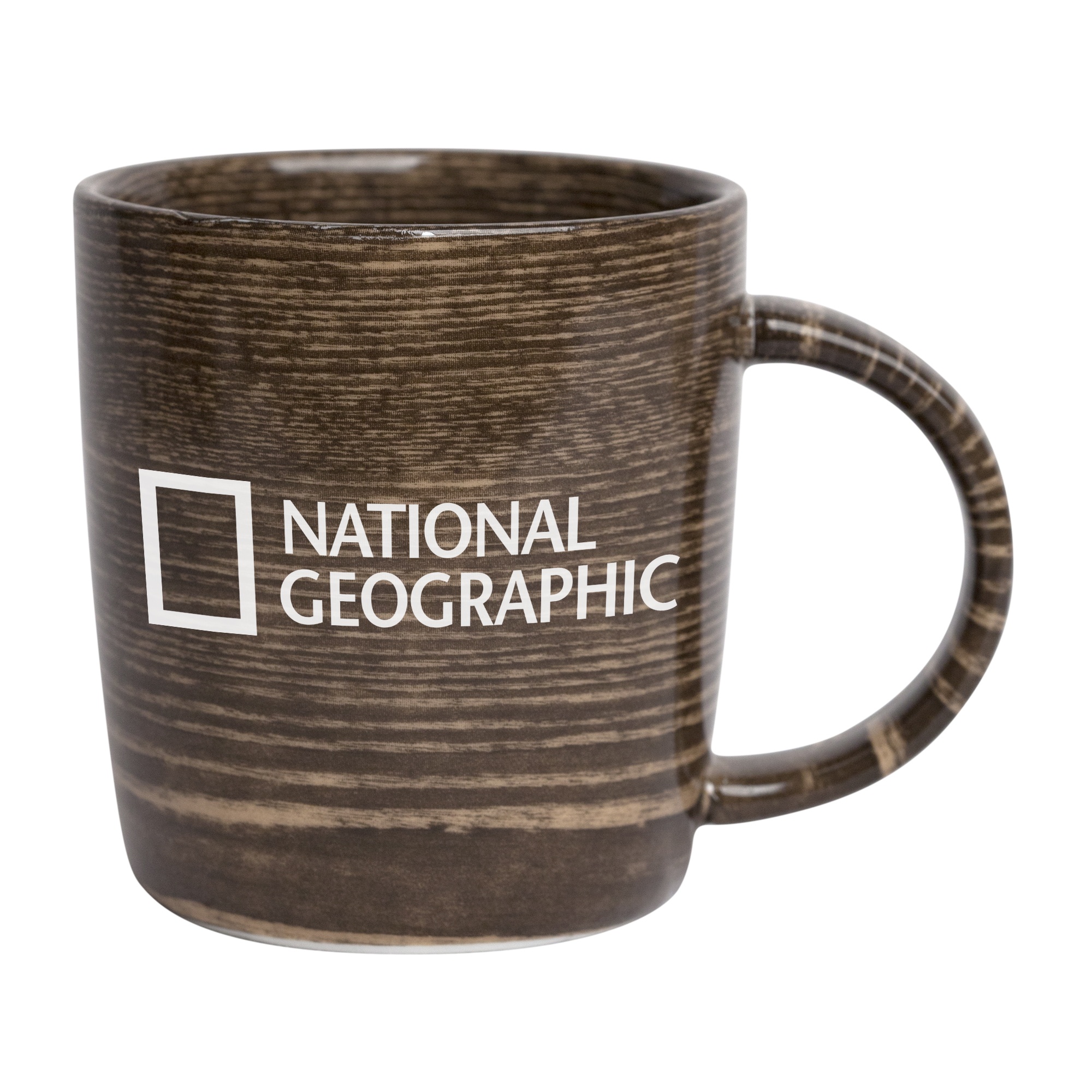 ACE USA Wood Look Porcelain Mug 1