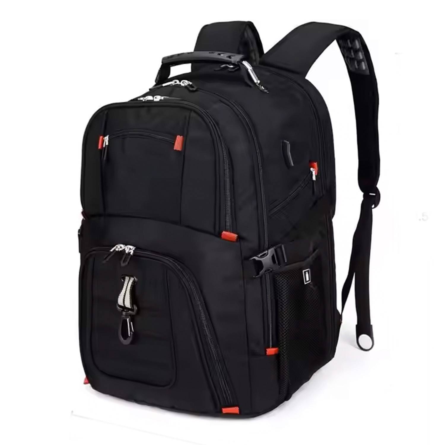 50L PVC Large Capacity Travel Backpack w/ USB Port 2