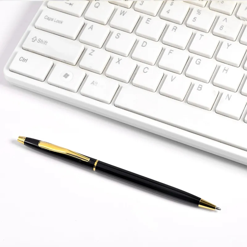 Slim Twist Mechanis Metallic Ballpoint Pens 1