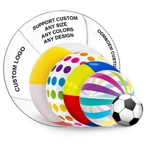 12 Inches Inflatable Beach Ball In Two Tone Design 13