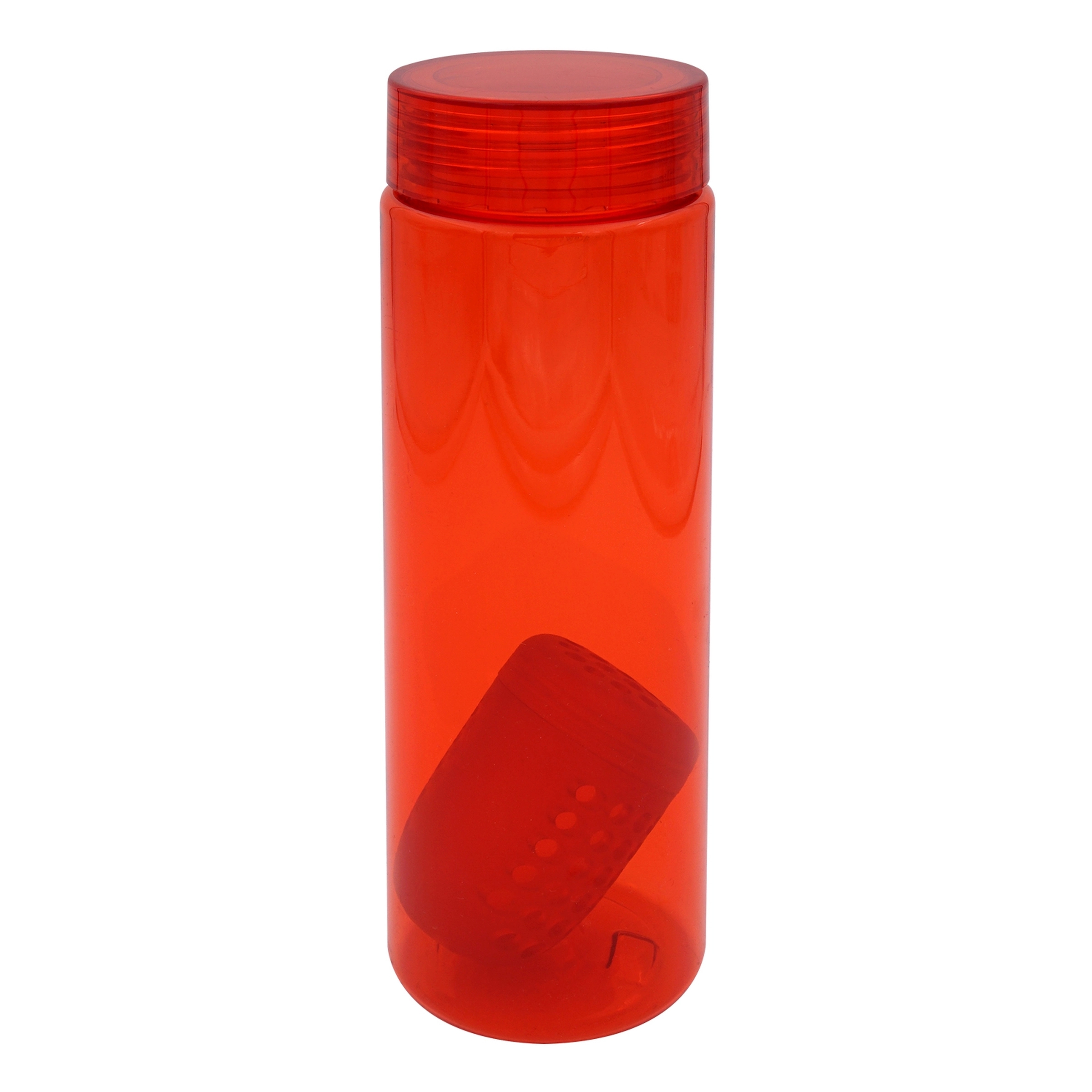 CLEAR VIEW 24 OZ. COLORFUL BOTTLE WITH FLOATING INFUSER 8