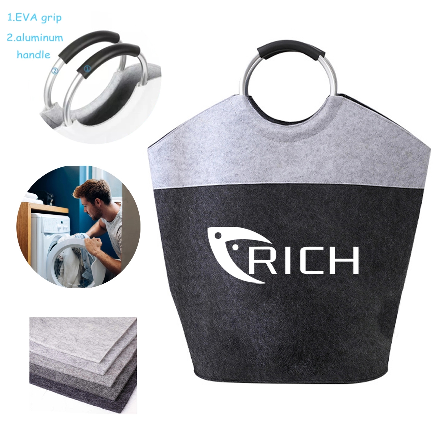 Large Laundry Basket 2