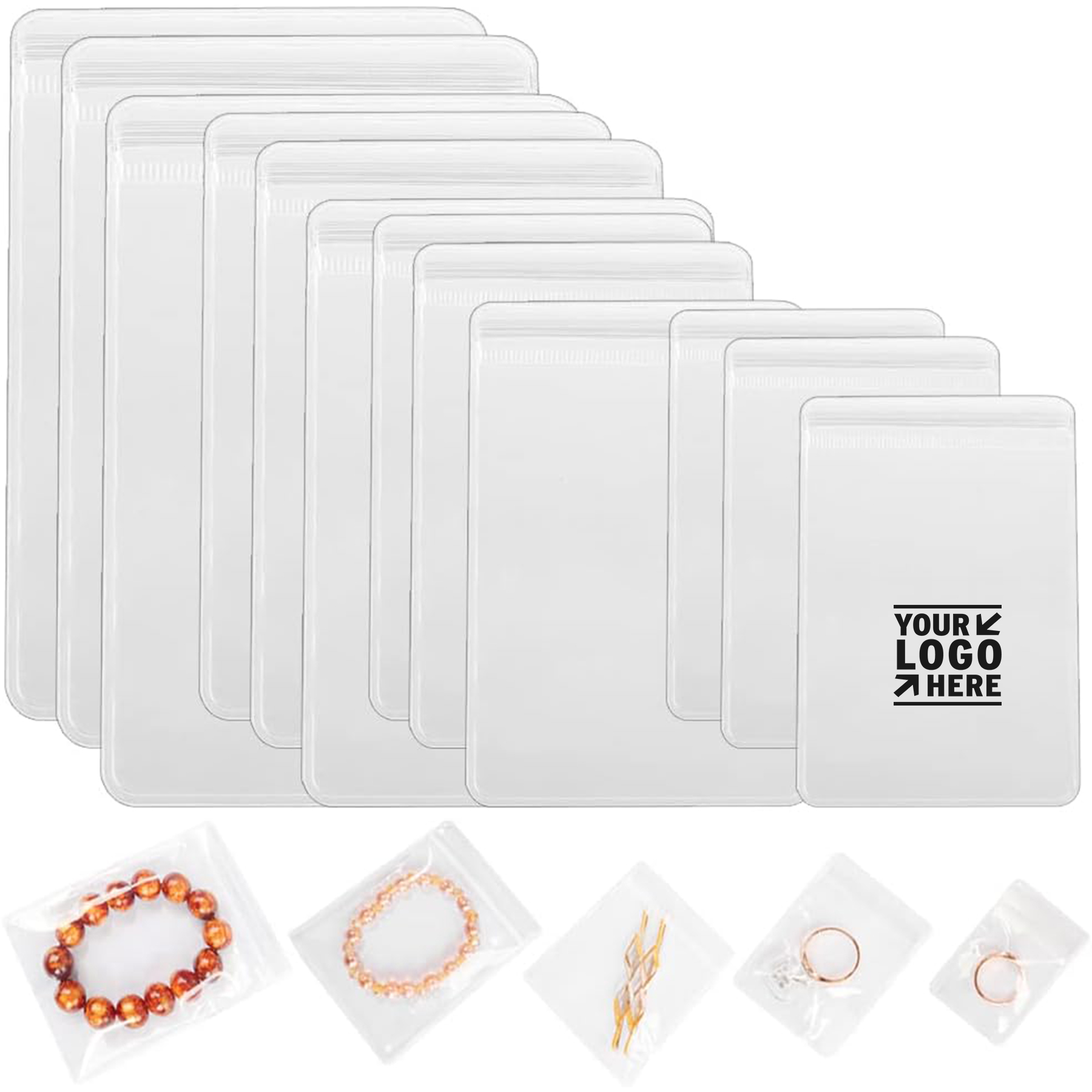 Self Seal Clear Zipper Bag 2