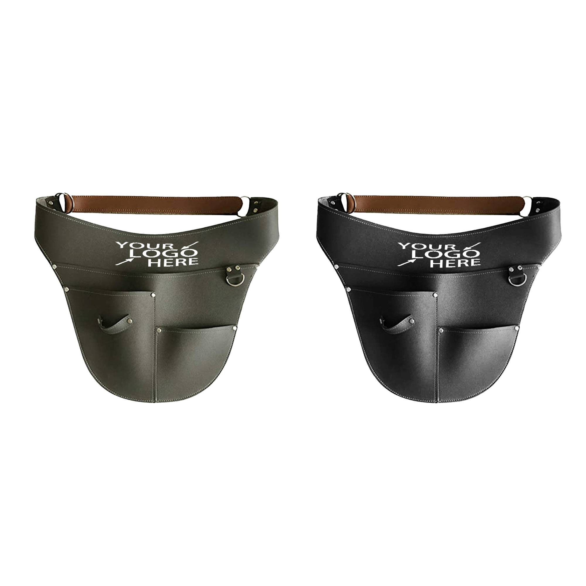 Adjustable PU Waist Bag Apron 2