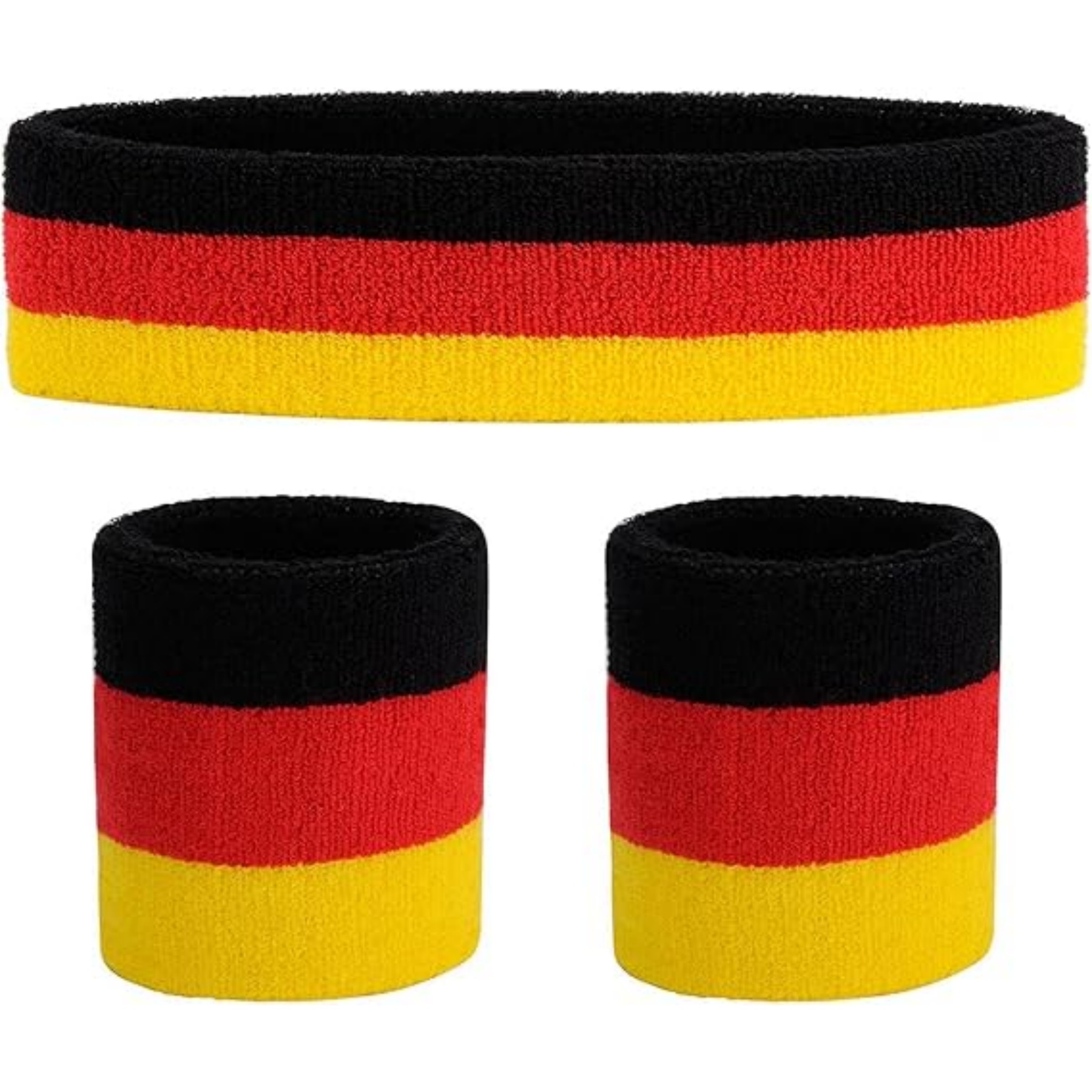 Sweatbands Exercise Eadband Wristband Set 21