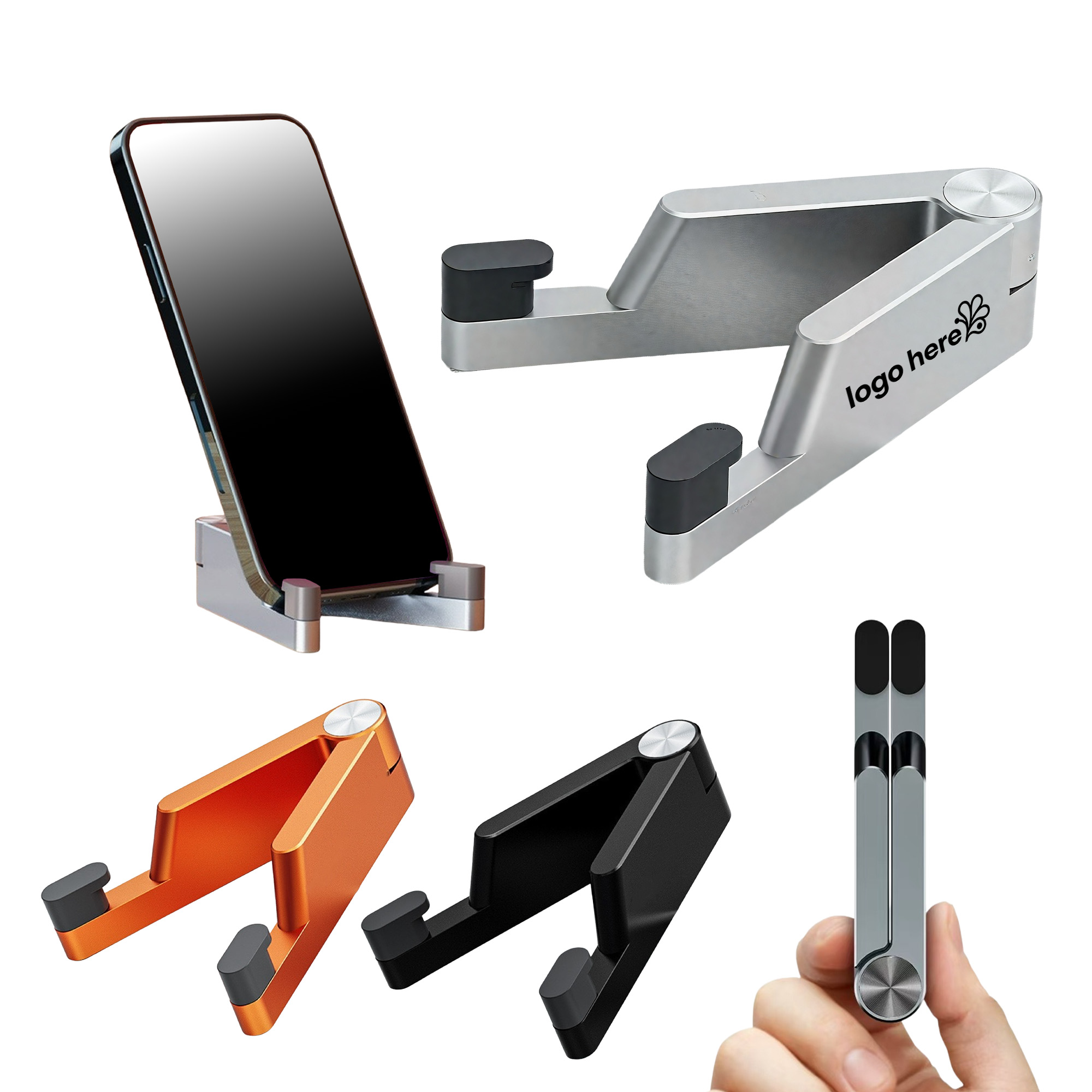 Convenient Foldable Alloy Phone Stand 3