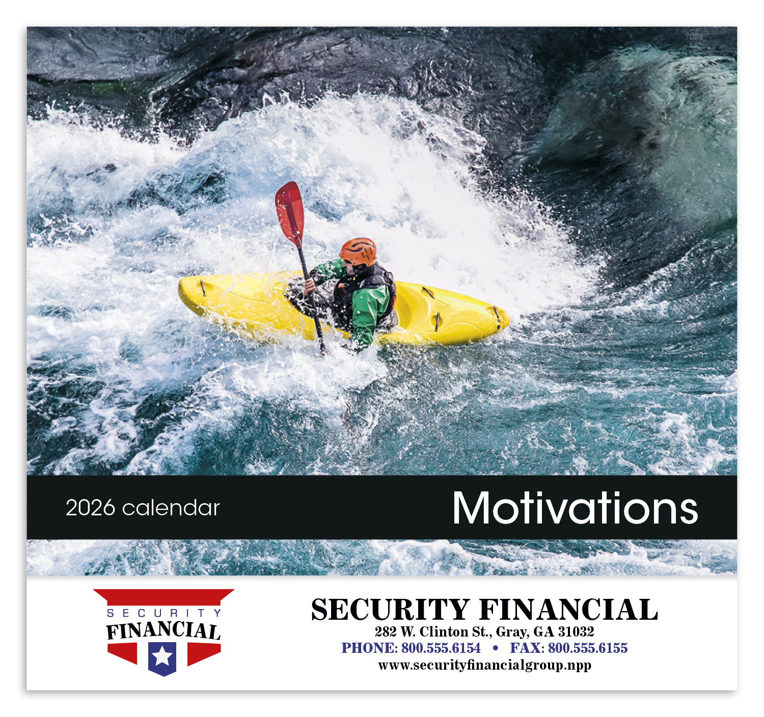 Good Value™ Motivations - Stapled Calendar 63