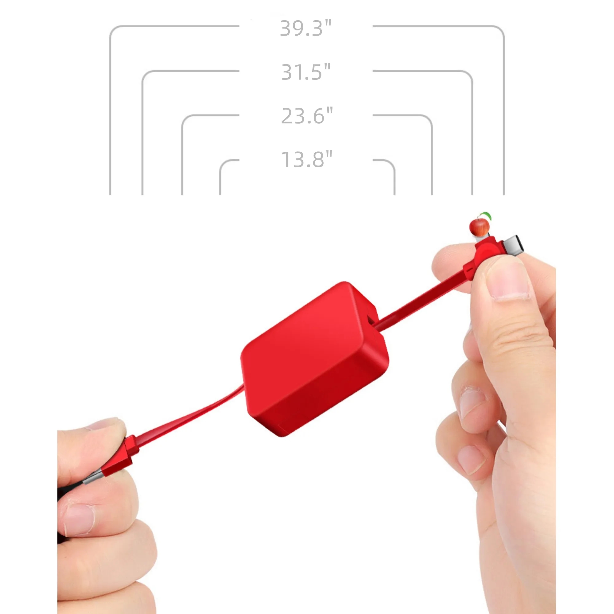 3 in1 Multi Retractable Charging Cable with Stand 2