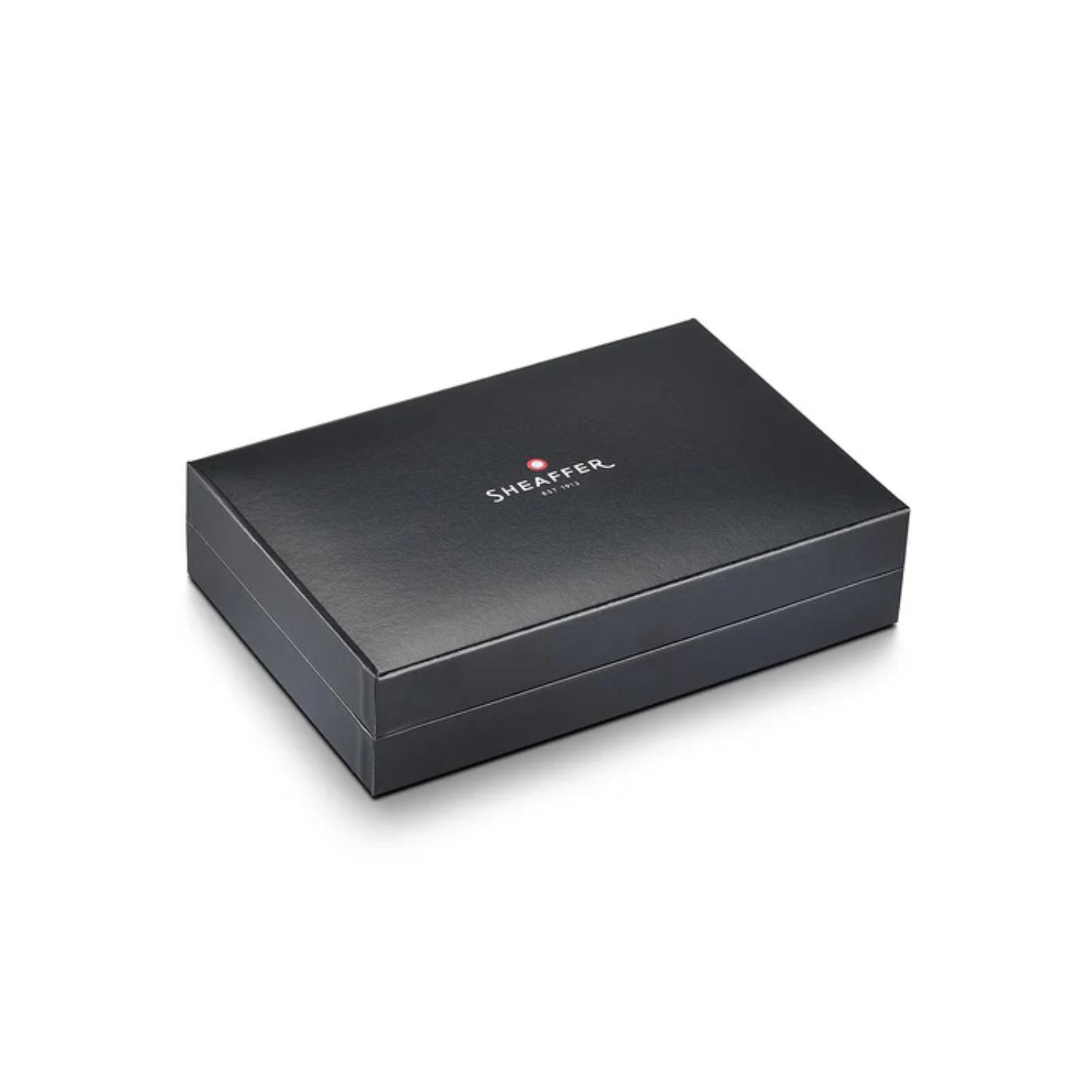 SHEAFFER® Legacy 9064 Glossy Black Chrome-Plated Trims Rollerball Pen w/ Gift Box 8