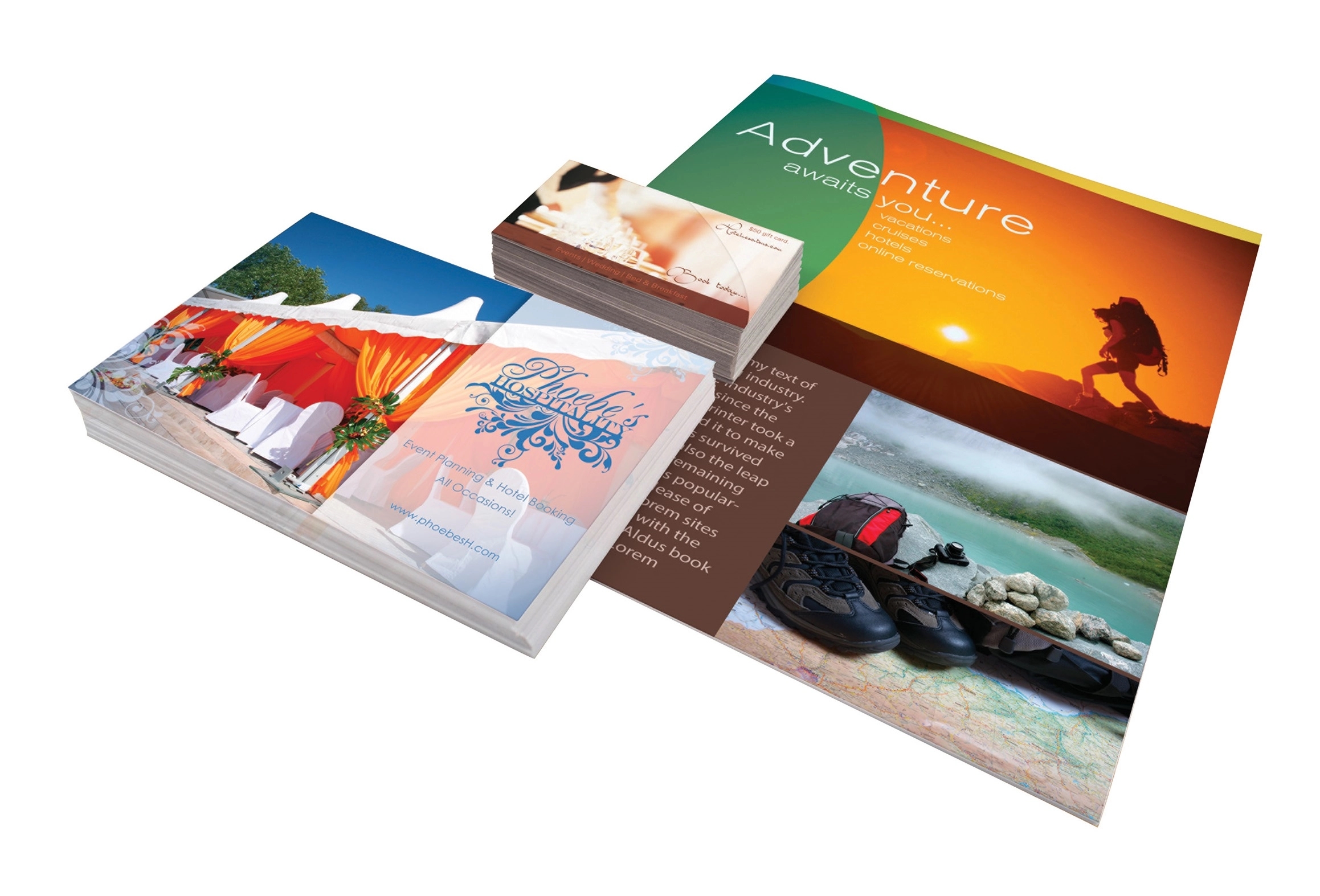 Premium Flyers, Full Color, Various Sizes with UV Coating 6