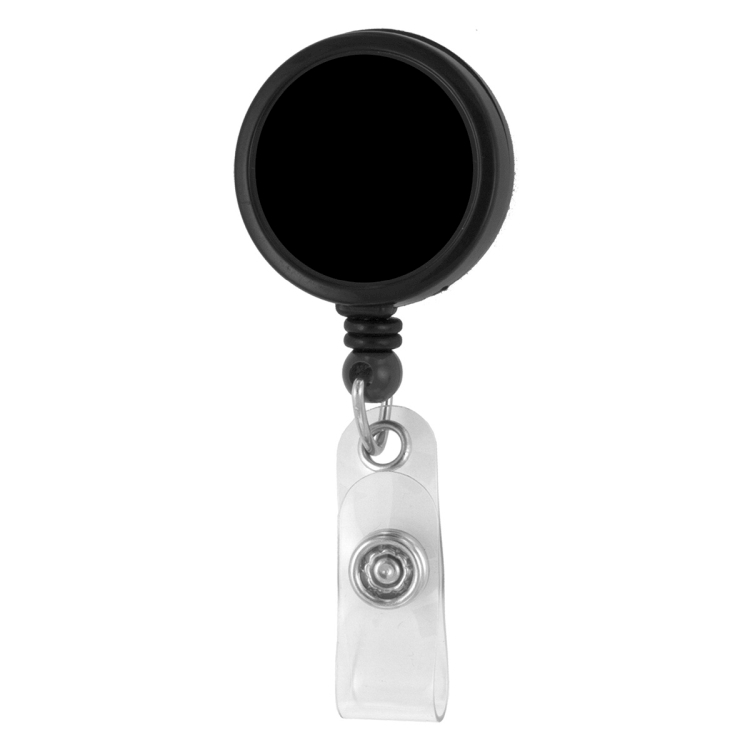 30""Worthington VL" 30" Cord Round Jumbo Imprint Retractable Badge Reel and Badge Holder with Metal 8
