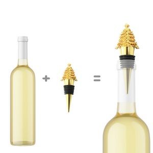 Stylish Christmas Tree Design Wine Bottle Stopper 12
