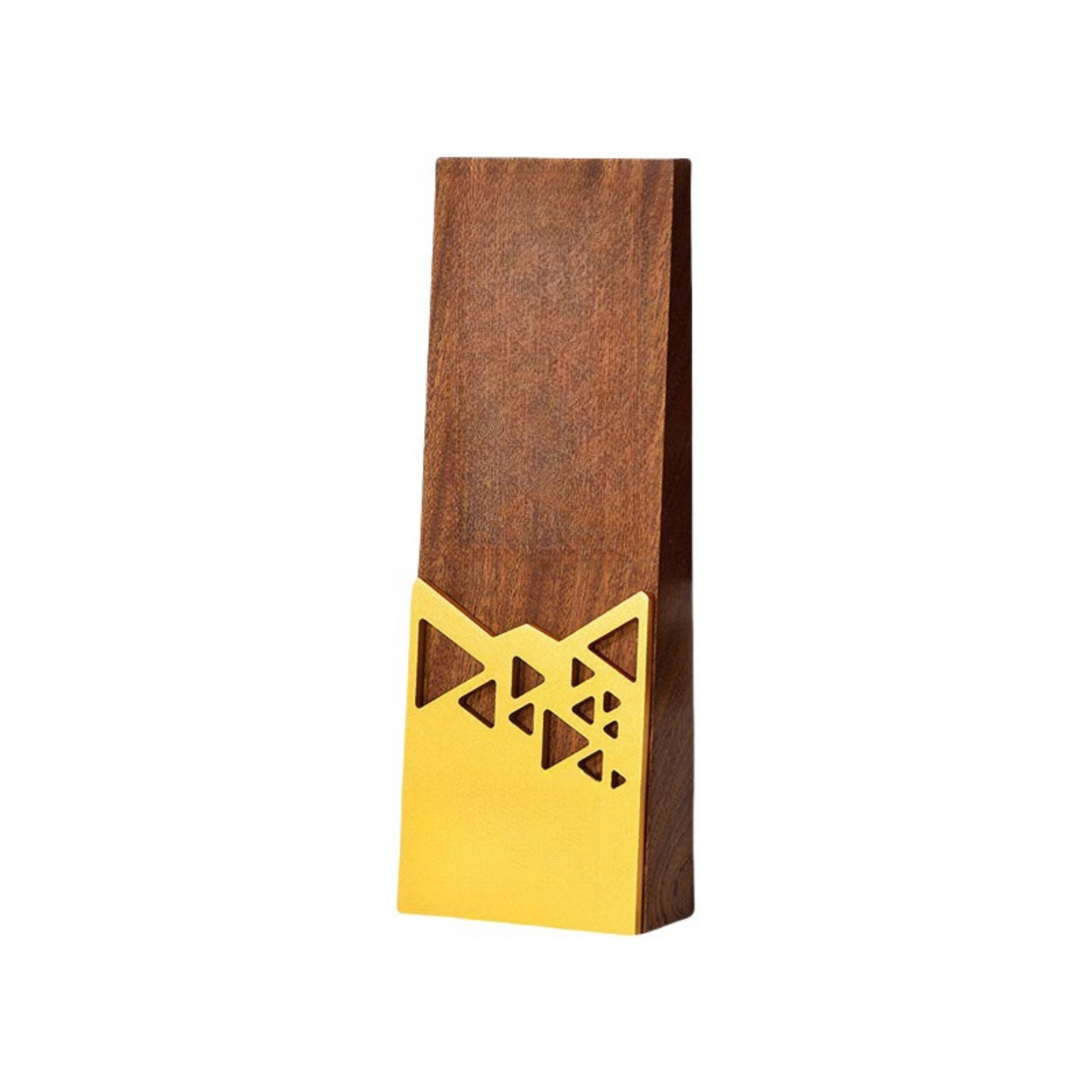 Geometric Wooden Award Trophy 3