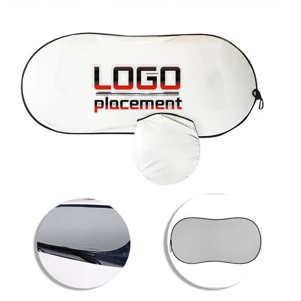 Sublimation Full Color Car Sunshade MOQ 100PCS