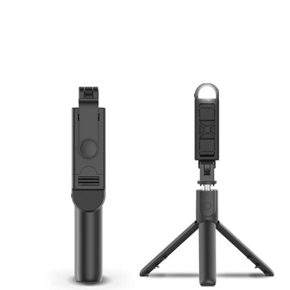 Retractable Tripod Bluetooth Selfie Stick with Fill Light 1