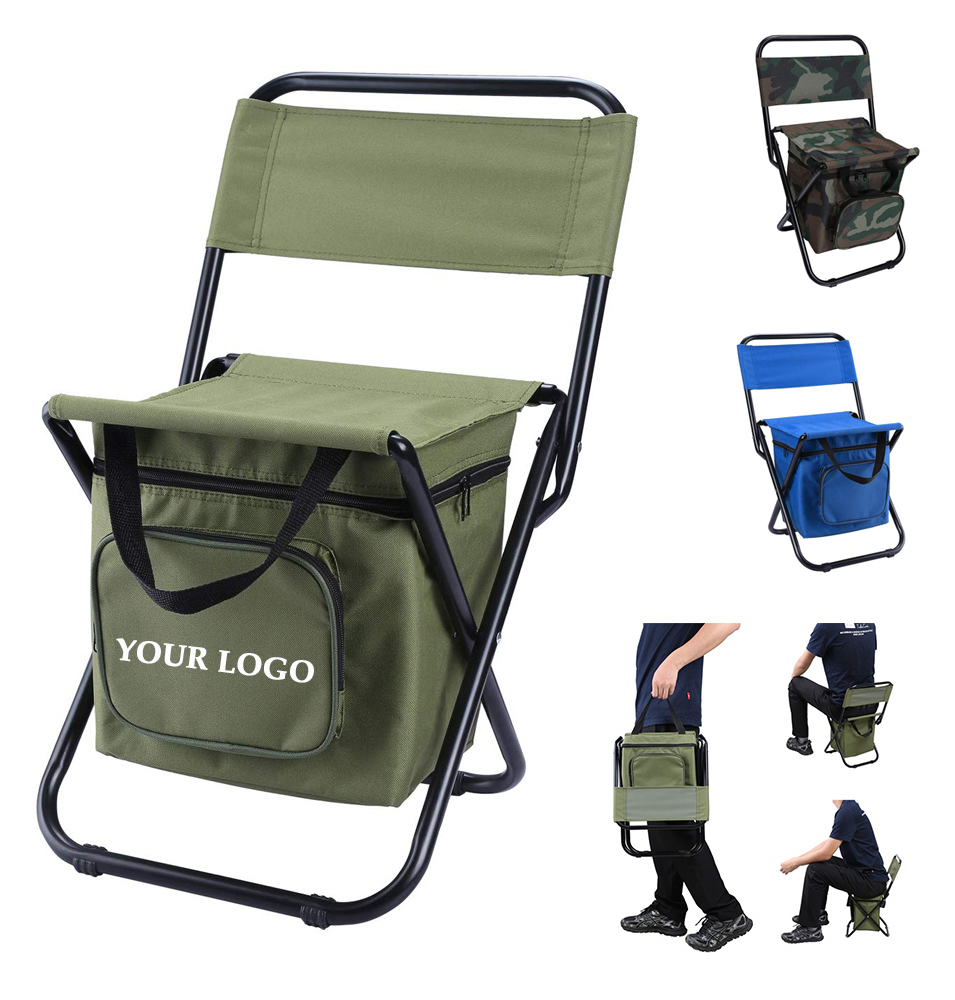 Fishing Cooler Chairs with Backrest 3