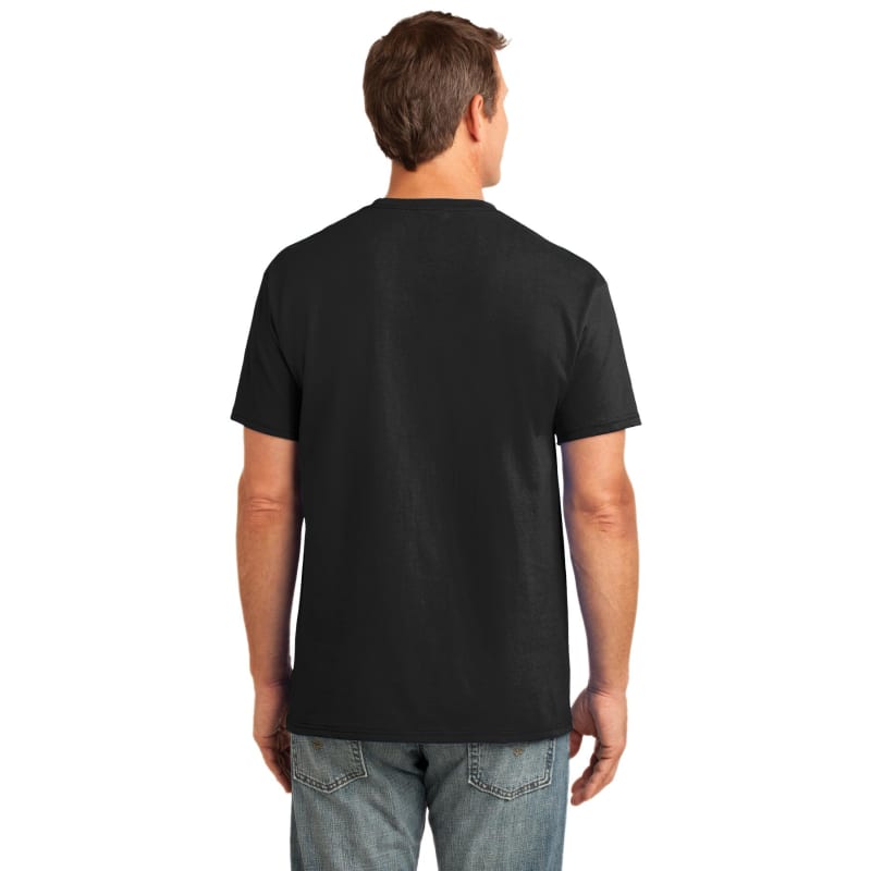 Port & Company Core Cotton Pocket Tee. 89