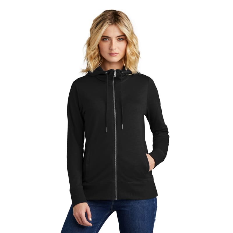 District Women's Featherweight French Terry Full-Zip Hoodie 8