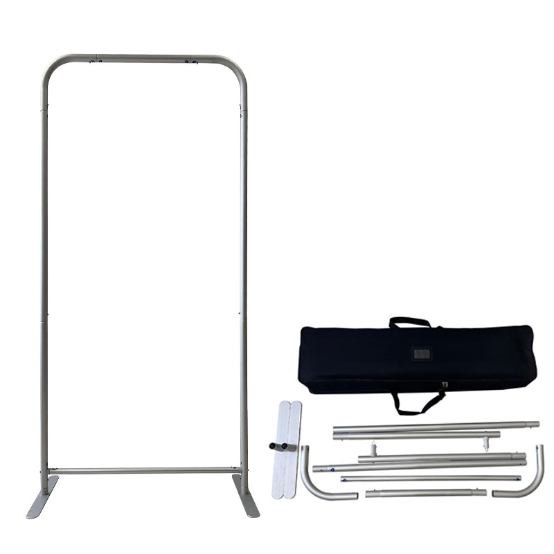 3'W x 78"H EuroFit Banner Hardware Only, Frame and Carry Case. Graphics are not included 10