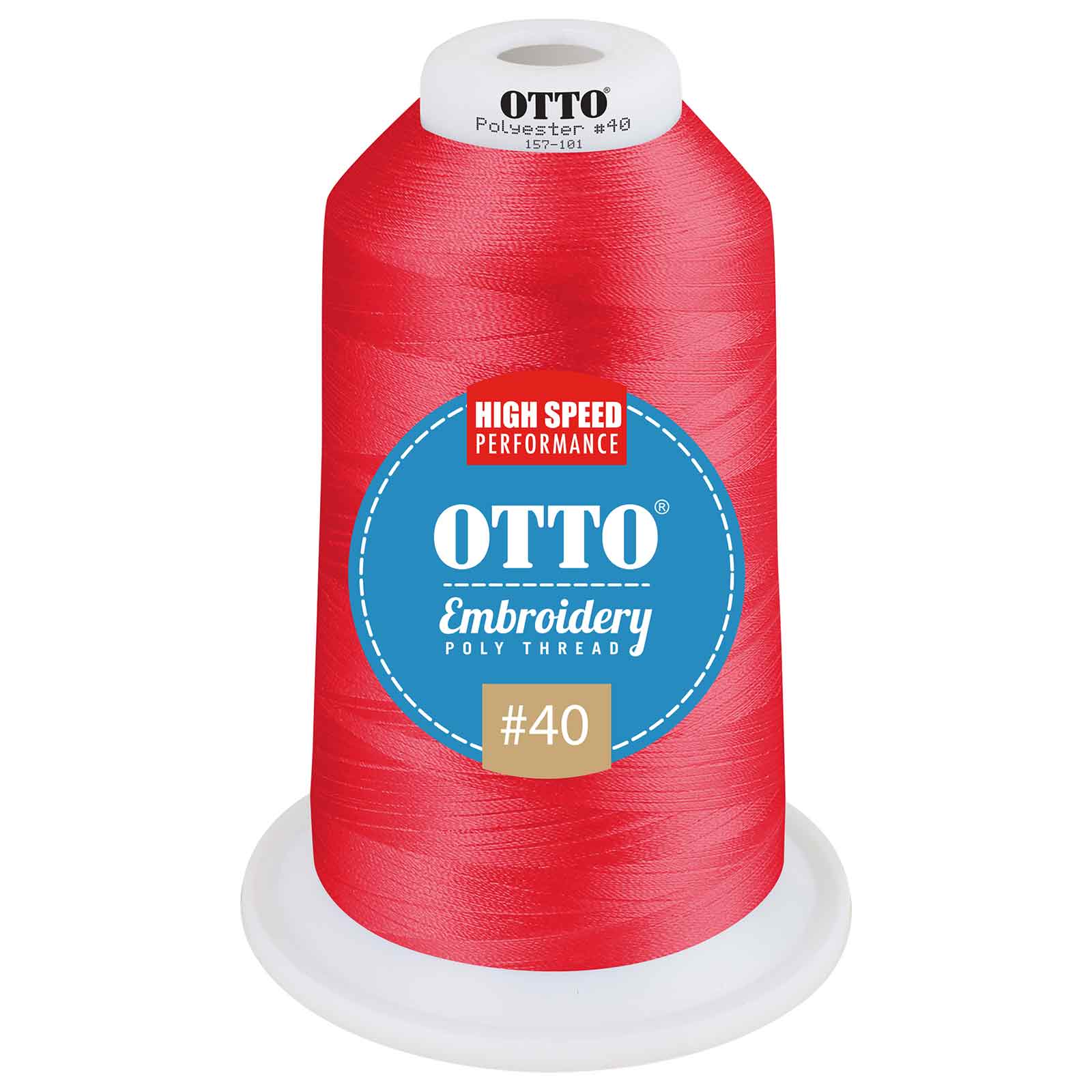 OTTO Embroidery Poly Thread #40 5,500 yd. King Cone 938