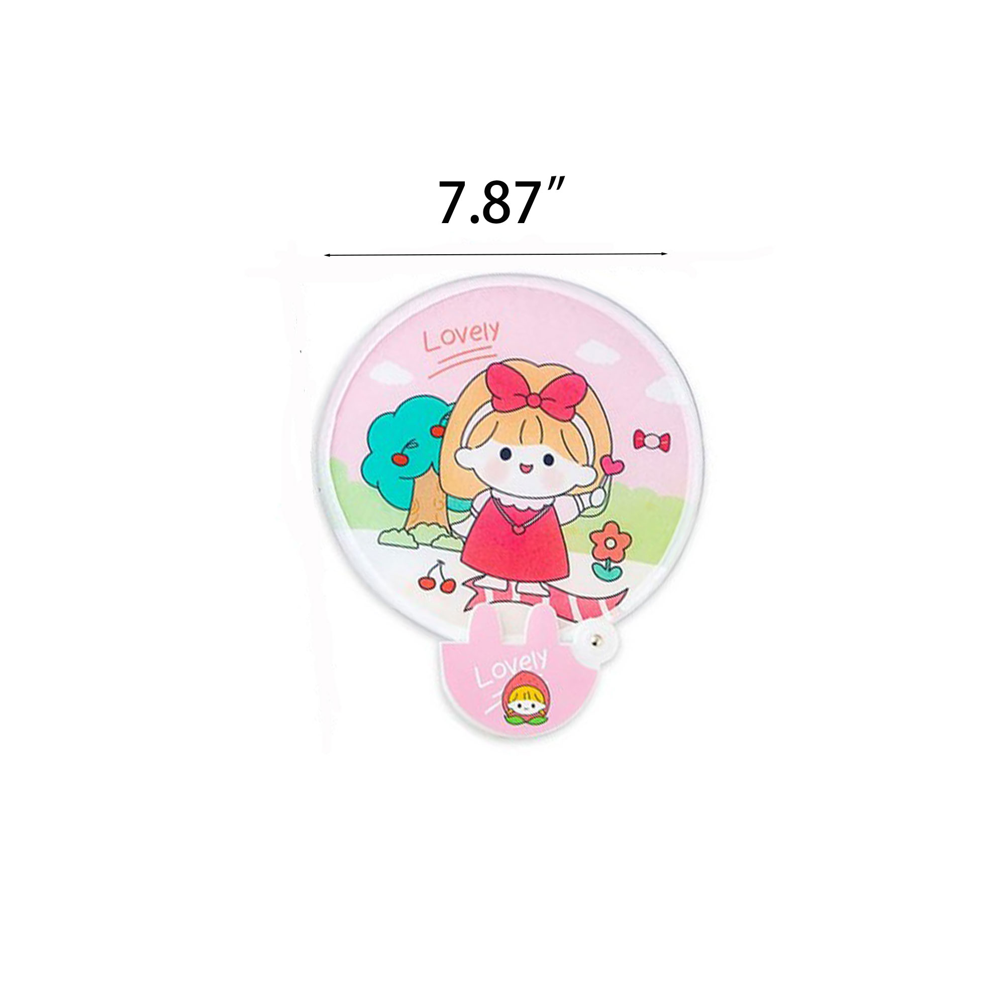 Full Color Foldable Fan 3