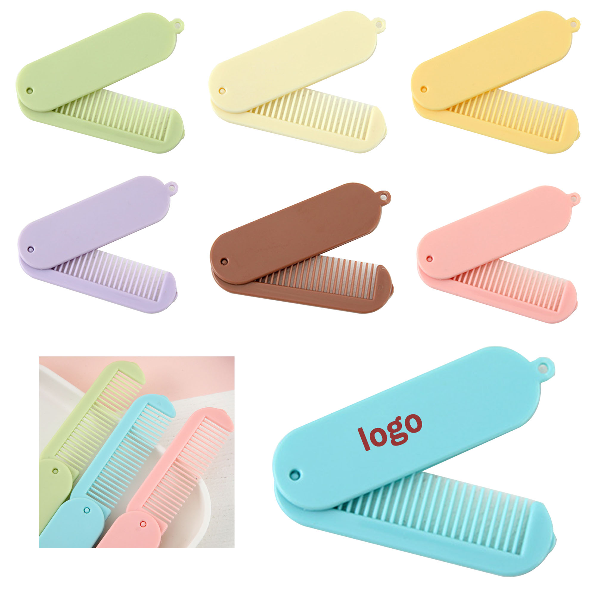 Hairdressing Folding Mini Comb 2